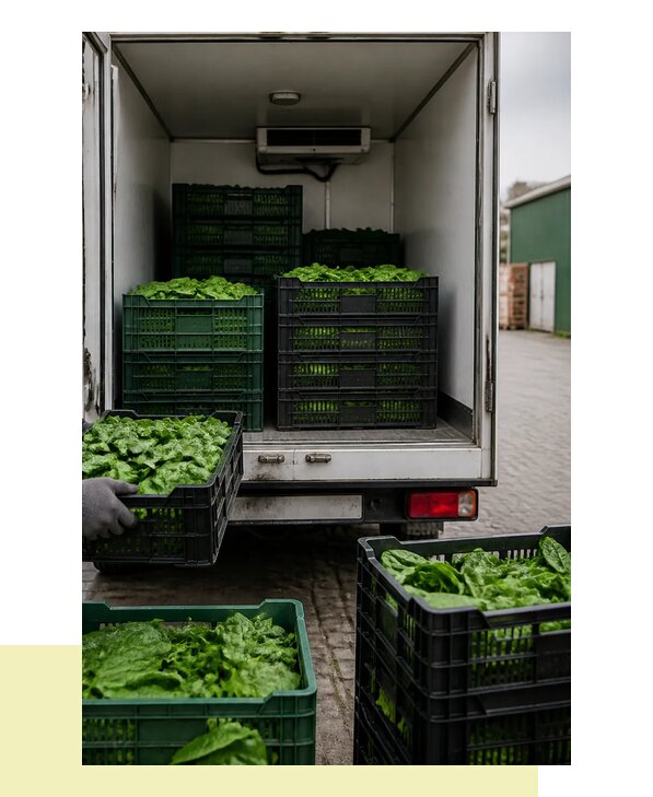 Перевозка шпината в Кореновск с сохранением свежести продукции